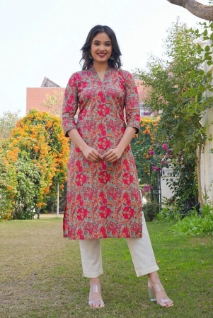 vbuyz-cotton-printed-straight-womens-kurti-pink-pack-of-1-none