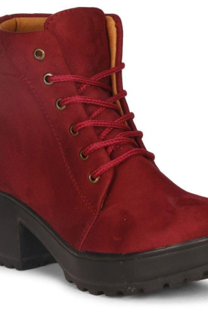 ishransh-red-womens-ankle-length-boots-none