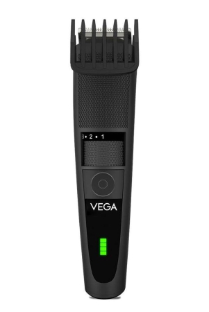 Vega Men T3 Beard Trimmer For Men With Quick Charge, 90 Mins Run-time, For Cord & Cordless Use And 20 Length Settings, (VHTH-19)Black