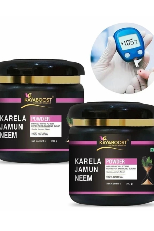 kayaboost-pure-karela-jamun-and-neem-powder-400-gm