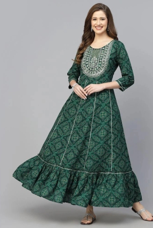 stylum-rayon-printed-anarkali-womens-kurti-green-pack-of-1-none