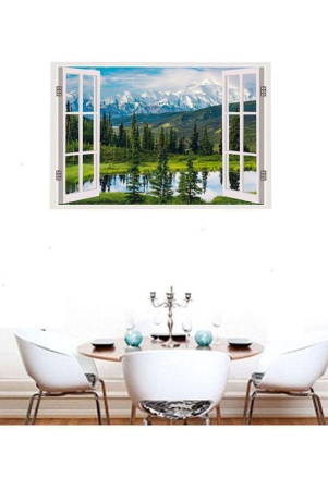 asmi-collection-beautiful-mountain-landscape-window-illusion-nature-sticker-60-x-90-cms-