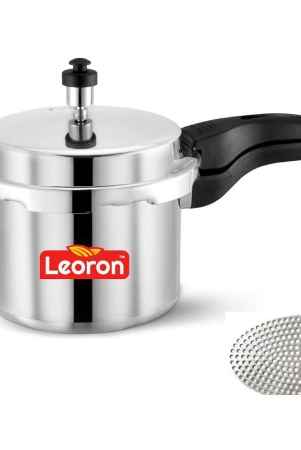 srushti-gold-is-now-leoron-3-l-aluminium-outerlid-pressure-cooker-with-induction-base