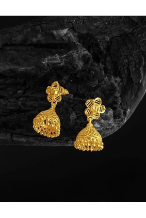 luv-fashion-golden-jhumki-earrings-pack-of-1-golden