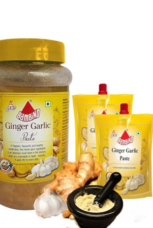 bambino-ginger-garlic-paste-1400-gms-1-kg-jar-200-gms-pouch-pack-of-2-400-gms