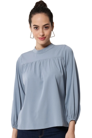 all-ways-you-women-top-crepe-fabric-sky-blue-xs