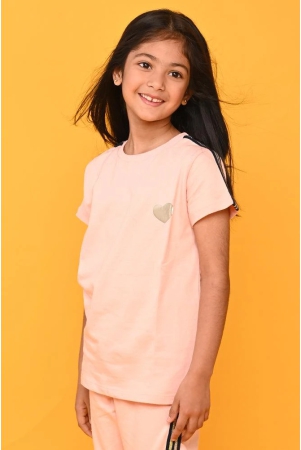 SUMMER PINK HEART TOP - PINK-9-10 YEARS / 1N / WHITE