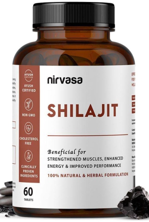 nirvasa-shilajit-tablet-pure-and-natural-shilajitshilajeet-resin-vegeterian-tablet-1-x-60-tab