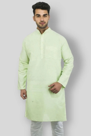 deshbandhu-dbk-fluorescent-green-cotton-mens-regular-kurta-pack-of-1-none