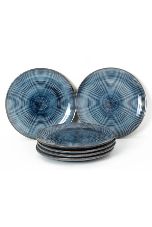 handcrafted-reactive-glaze-ceramic-dinner-plates-6-pieces-serving-for-6-microwave-and-dishwasher-safe-bone-ash-free-full-plate-set-crockery-for-dining-and-gifting-reactive-blue