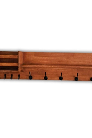 barish-entry-way-organizer-i-wall-mount-wooden-multipurpose-organizer-for-home-decor-handcrafted-with-rubberwood-i-wall-key-holder-i-9-x-34-x-45-inches