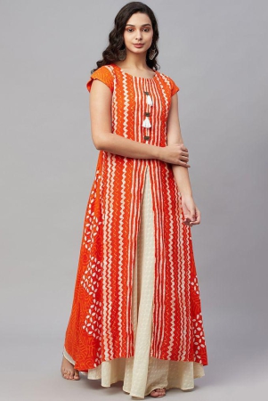 amiras-indian-ethnicwear-orange-rayon-womens-a-line-dress-pack-of-1-none