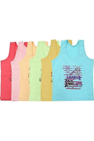 ayesha-enterprises-creations-super-soft-100-cotton-multi-color-kids-vest-pack-of-6