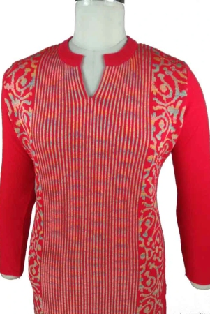 woollen-shimmer-floral-print-red-free-size-s-xl