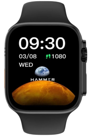 Hammer Hammer Pulse X Black Smart Watch