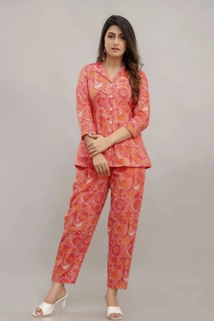 frionkandy-peach-printed-pant-top-set-none