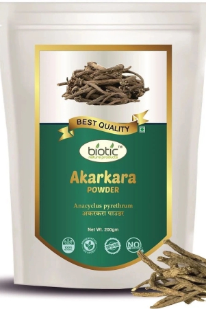 biotic-akarkara-roots-powder-pellitory-root-powder-200-gm