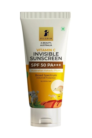 pilgrim-vitamin-c-invisible-sunscreen-spf-50-pa-for-women-men-with-australian-kakadu-plum-broad-spectrum-uvauvb-protection-lightweight-gel-no-white-cast-all-skin-types-45ml