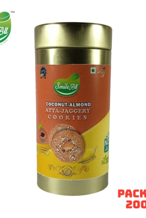 smile-all-coconut-almond-atta-jaggery-cookies-protein-rich-high-dietary-fibre-pack-of-1-200gm