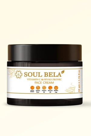 Soul Bela Vitamin C & Hyaluronic Acid Face Cream (50g)