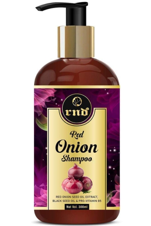 rnd-red-onion-hair-shampoo-controls-hair-loss-promotes-healthy-hair-growth-shampoo-300-ml