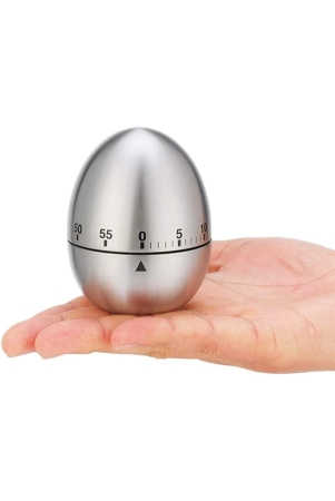 kit-co-egg-shape-timer-wind-up-timer-kitchen-timer-cooking-timer-reminder-timer-mechanical-reminder-cute-timer-mechanical-rotating-alarm-with-60-minutes-for-cooking-silver