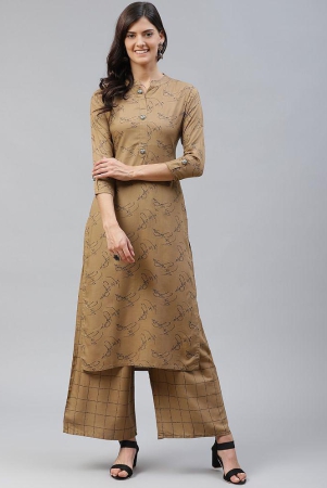 jc4u-brown-straight-rayon-womens-stitched-salwar-suit-pack-of-1-none