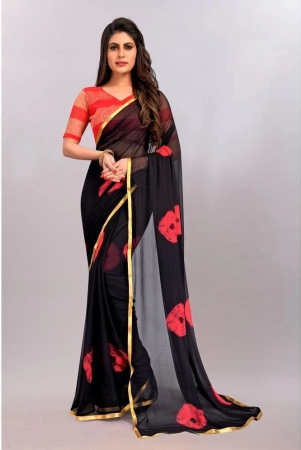 apnisha-red-chiffon-saree-with-blouse-piece-pack-of-1-red