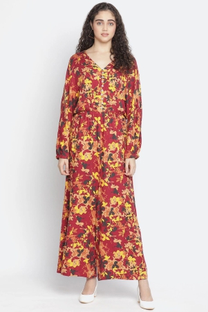 oxolloxo-red-yellow-printed-basic-jumpsuit