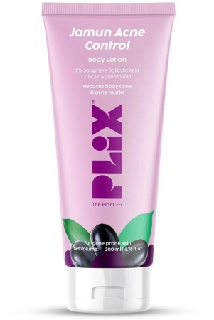 plix-jamun-acne-control-body-lotion-helps-reduce-active-acne-fades-away-acne-marks200-ml