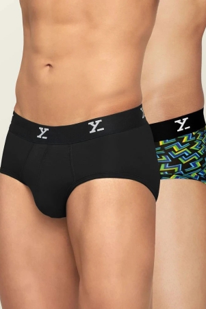 xyxx-pack-of-2-modal-mens-briefs-multicolor-none