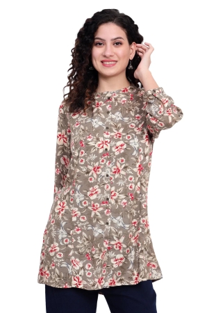 grey-foil-printed-rayon-silk-short-kurta-xxl