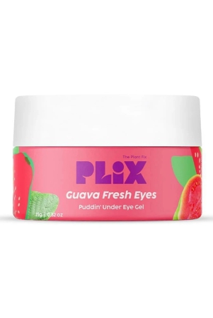 plix-guava-undereye-gel-for-reducing-dark-circles-puffy-eyes-with-3-niacinamide15-g