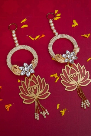 shubha-labh-golden-lotus-2pcs