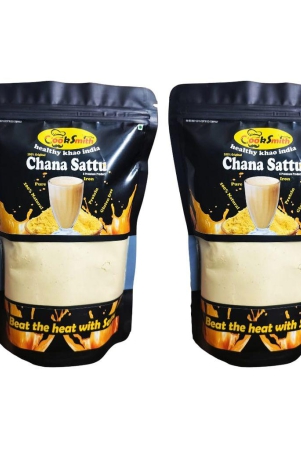 cooksmith-chana-sattu-powder-500g-roasted-chana-flour-100-natural-gluten-free-chana-sattu-l-roasted-gram-atta-with-high-fiber-500gm-x2pack-of-2