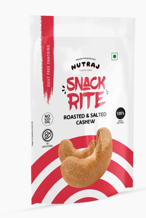 nutraj-snackrite-roasted-and-salted-cashew-150gm-150g