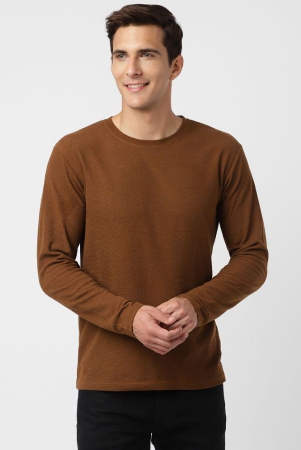 urbanmark-cotton-blend-regular-fit-solid-full-sleeves-mens-t-shirt-brown-pack-of-1-none