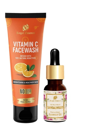 regal-essence-vitamin-c-face-wash-sandalwood-essential-oil-for-skin-face-combo-pack
