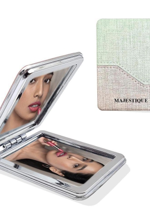 majestique-1pcs-portable-doublesided-mirror-distortionfree-travel-makeup-mirror-color-may-vary