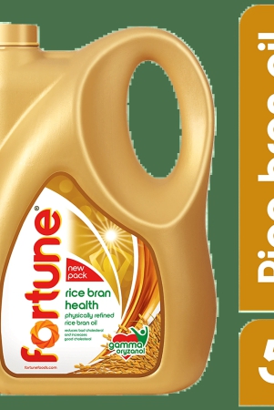 Fortune Refined Oil - Rice Bran, 5 L Can