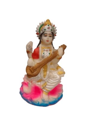 goddess-saraswati-idol-playing-veena-sculpture