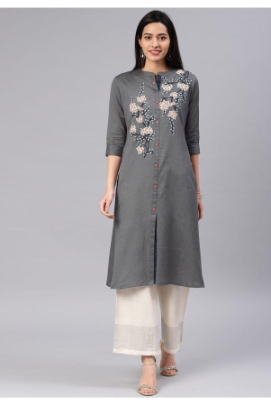 alena-grey-cotton-straight-kurti-xl