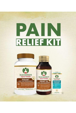 Maharishi Ayurveda Pain relief kit Tablet 3 no.s