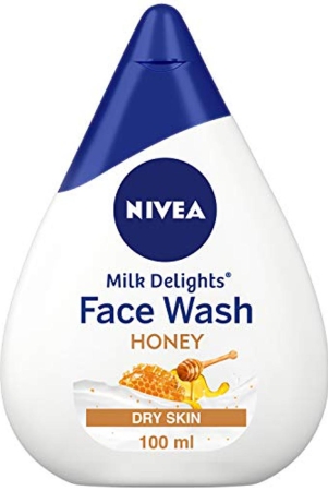 nivea-milk-delights-dry-skin-honey-face-wash-100ml