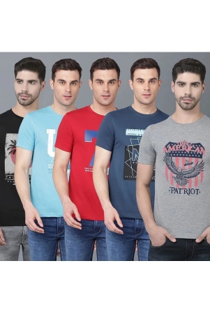 dollar-cotton-blend-regular-fit-printed-half-sleeves-mens-t-shirt-multicolor-pack-of-5-none