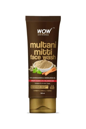 WOW Multani Mitti Face Wash 100ml