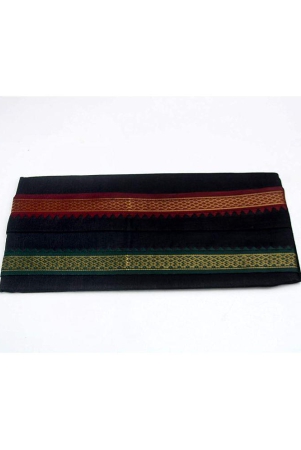 akhil-cotton-black-embroidered-bath-towel-pack-of-1-black