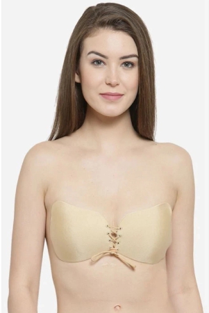 hingol-khaki-satin-lightly-padded-womens-stick-on-bra-pack-of-1-none