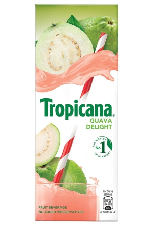 Tropicana Juice Guava, 200 Ml Tetra Pack