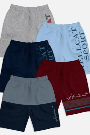 trendy-typographic-color-blocked-with-branding-printed-shorts-for-boys-pack-of-5